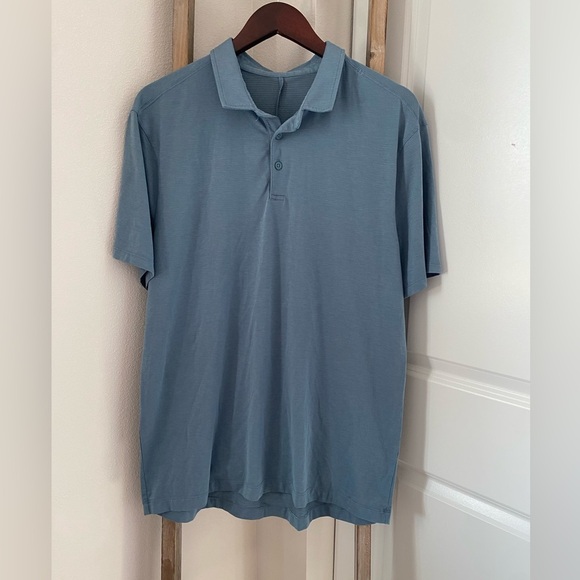 NWOT - Men’s Lululemon Evolution Short Sleeve Polo
River Blue - Size XL - Picture 2 of 8